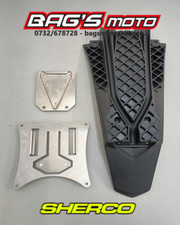 SUPPORTO PARAFANGO POSTERIORE + PORTA TARGA CLIK CLAK SHERCO SE R / SEF R 17-24