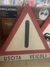 Cartello stradale vintage anni - cartello,