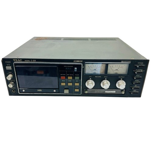 Teac stereo cassette deck - c-2x,