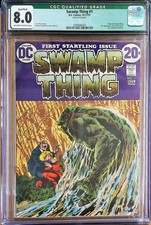 SWAMP THING #1 CGC 8.0