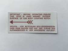 Adesivo decalcomania jack Ford