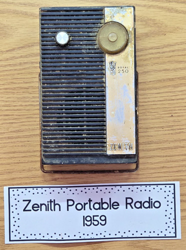 Radio transistor zenith - transistor,