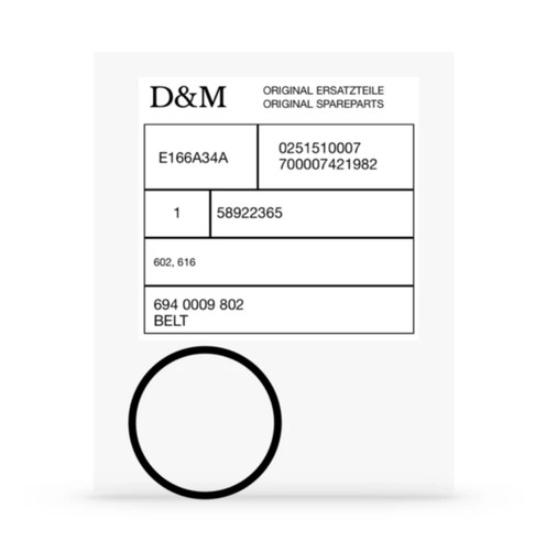 Denon meccanismo cinghia - cd,