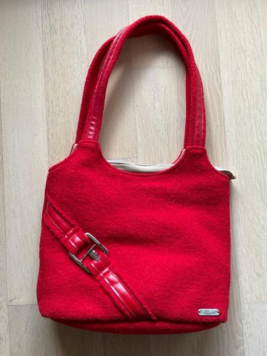 Borsa lanacotta rossa - lanacotta,