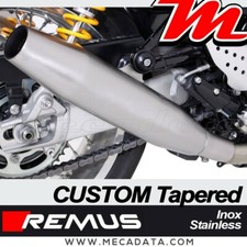 2 x silencieux REMUS Custom