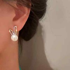 Easter Rabbit Earrings Sweet
