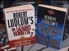 2x Robert Ludlum Lazarus