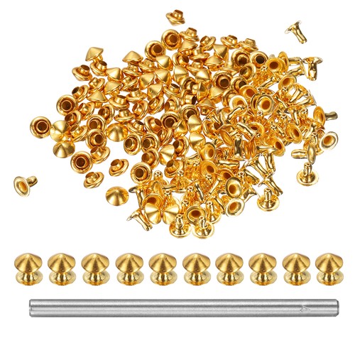 100 pezzi borchie rotonde