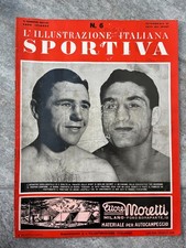 ILLUSTRAZIONE SPORTIVA 1937 HOCKEY LAZIO BOLOGNA PONTE DI LEGNO SCI