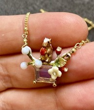 Collana scoiattolo invernale