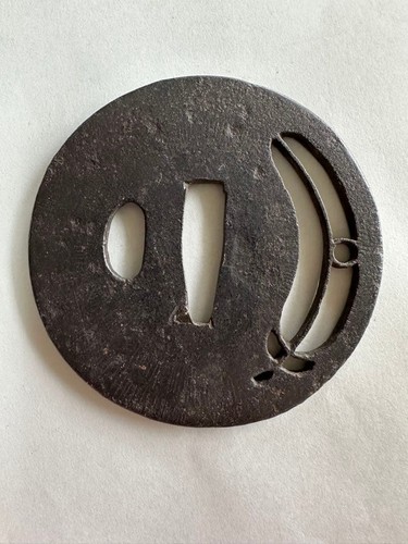 Guardia katana vintage tsuba - katana,