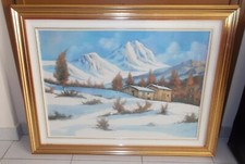 Quadro olio tela GUIDO BORELLI