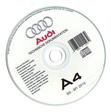 Audi A4 B9 (2015-2020)  manuale officina su cd