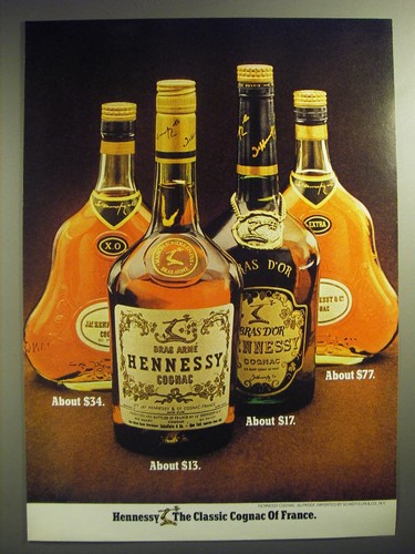 1974 hennessy cognac - 1974,