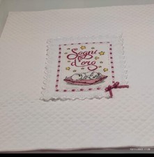 Copertina Baby Ricamata A Mano 