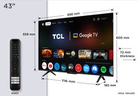 Tcl 43p7k uhd - tcl, qled