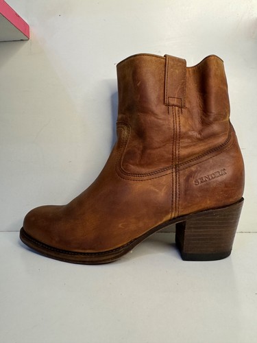 Sendra brown ankle boots - brown,