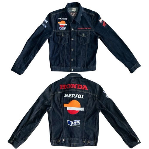Giacca denim gas repsol - giacca,