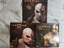 3x Rare CD Colonne Sonore di God Of War Ultimate Trilogy PS3 Edizione da Collezione 