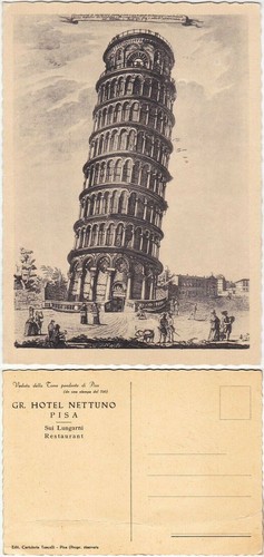 Pisa veduta della torre - -,