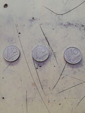 10 lire del 1954/1977/1980 vendo in tris