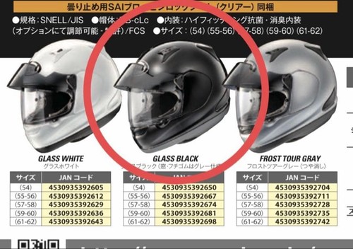 Arai astro pro - pro, face