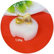 Orecchini CUORE in oro giallo