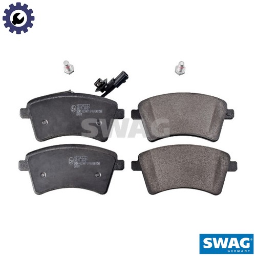 Set pastiglie freno - set,