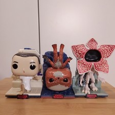 Collezione Completa 3 Funko Pop Stranger Things Kinder Gran Sorpresa Nuovi