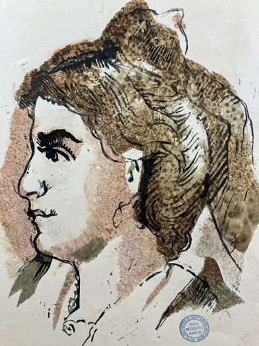 Profilo elegante giovane donna - profilo,