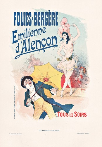 Jules cheret folies bergere - jules,