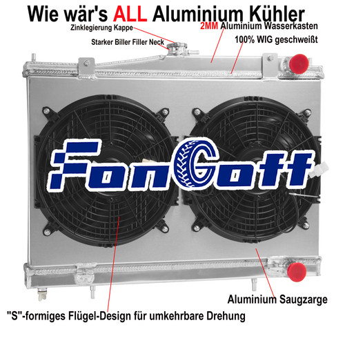 File radiatore ventola per - +,