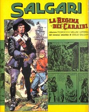 [275] SALGARI ed. Cartoon Museum "La regina dei Caraibi" stato Ottimo
