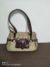 BORSA DONNA MARIO VALENTINO   IN PELLE E TESSUTO VINTAGE