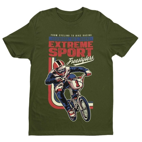Shirt bmx ciclismo - ciclismo, retrò