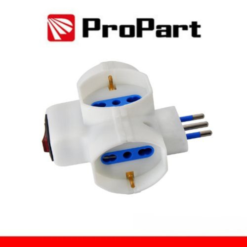 Adattatore multipresa posti - multipresa, 3