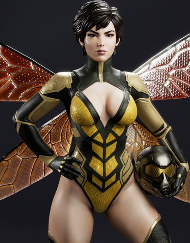 Wasp marvel 4 1 - marvel,, 1/4-1/24