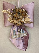 Decorazione fuori porta Natale