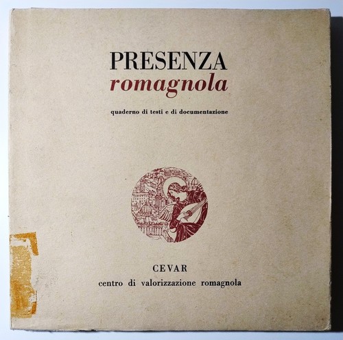 Presenza romagnola quaderni - romagnola, di