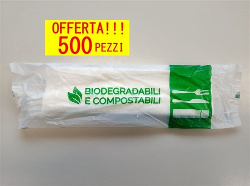 Bis posate bio - posate, (coltello