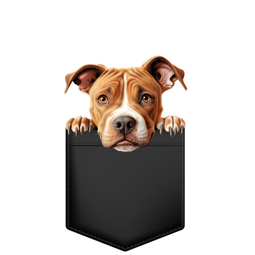Dolce cane borsa adesivo - borsa,