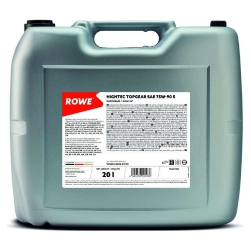 Olio cambio rowe higtech - rowe,