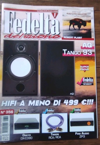Fedeltà del suono 356 - fedeltà,