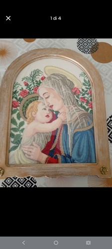 Quadro ricamo punto croce