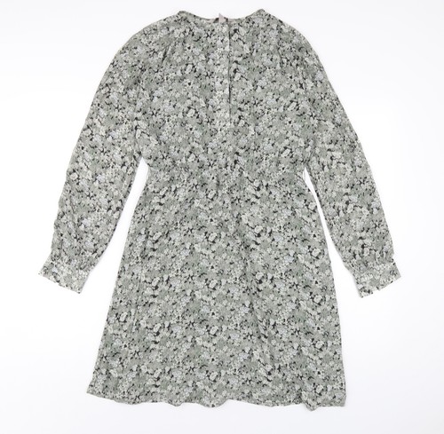 Donna verde floreale - verde,