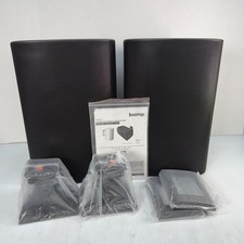 Coppia Altoparlanti Biamp DX-S8 Desono 8" Montaggio Superficiale Nero - Ottime Condizioni - Leggi