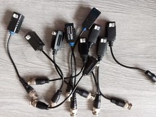  TRASMETTITORI HD VIDEO BALUN AHD TVI CVI VIDEOSORVEGLIANZA . LOTTO DIECI PEZZI.