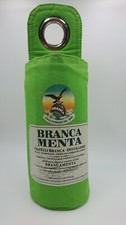 Piccolo Porta Bottiglia Termico Pubblicitario Gadget Amaro FERNET BRANCA MENTA