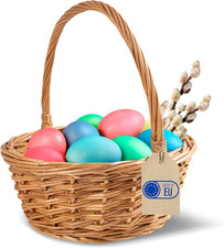 Cestino in Vimini Piccolo Con