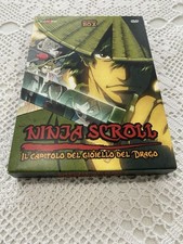 Ninjia Scroll shuriken Box (2003) dvd serie completa raro come nuova anime